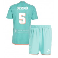 Maglie da calcio Inter Miami Sergio Busquets #5 Terza Maglia Bambino 2024-25 Manica Corta (+ Pantaloni corti)